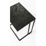 Lions Design Black Herringbone Laptoptafel