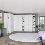 Jutzler Premium Wit 90° Hoek Kledingkast 8 Deurs