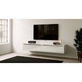 Artego Design Hoogglans Alpine Wit 160 cm TV Wandmeubel