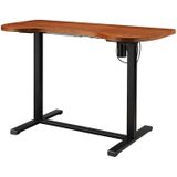 Jual Furnishings San Francisco Elektrische Zit Sta Bureautafel Walnoot