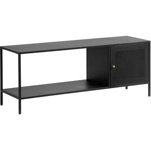 Hygge Interiors Malibu TV Meubel 1-Deur 120 cm Zwart