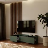 Artego Design Hugo 153 cm TV Ladekast Staand Soft Pro Groen