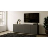 Artego Design Turin 243 cm Dressoir Grafiet