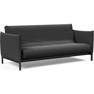 Innovation Living Junus Houtskool Zwart Bouclé Slaapbank 140 cm