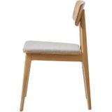 Hygge Interiors Livo Eetkamerstoel Eiken / Zand set van 2