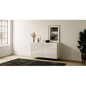 Artego Design Hoogglans Alpine Wit 120 cm Zwevend Dressoir