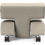 Innovation Living Long Horn Beige Bouclé Fauteuil