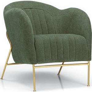 Sits Mini Fauteuil Groen / Goud