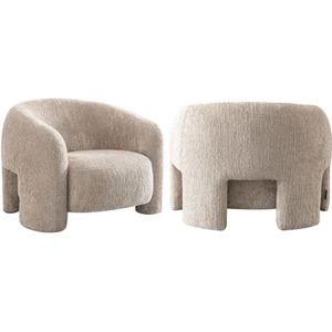 Richmond Interiors Milania Lovely Beige Fauteuil