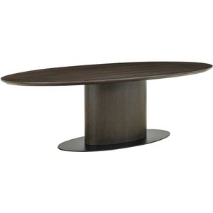 Richmond Interiors Gordon Ovale Eettafel 300 cm Bruin