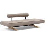 Innovation Living Ghia Slaapbank Cordufine Beige / Wood