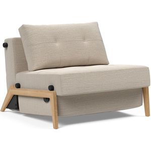 Innovation Living Cubed Slaapstoel Zand / Eiken