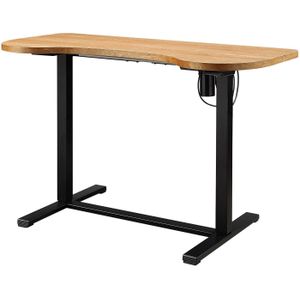 Jual Furnishings San Francisco Elektrische Zit Sta Bureautafel Eiken