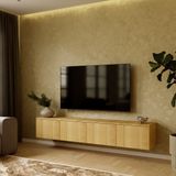Artego Design Hugo 200 cm TV Wandmeubel Trendy Eiken