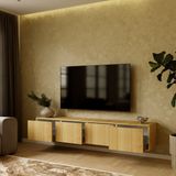 Artego Design Hugo 200 cm TV Wandmeubel Trendy Eiken