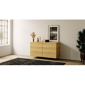 Artego Design Trendy 120 cm Zwevend Dressoir Eiken