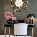 Richmond Interiors Blackbone Bureautafel Geborsteld Goud