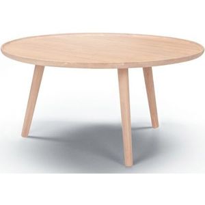 Sits Love Ronde Salontafel Blank Eiken