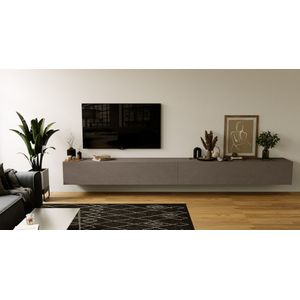 Nova Design Valentino 276 cm Brons TV Wandmeubel