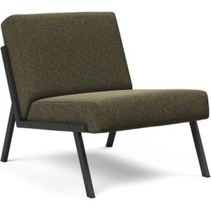 Innovation Living Vikko Bos Groen Bouclé Loungestoel