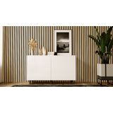 Artego Design Eco Ayaya 120 cm Dressoir Hoogglans Alpine Wit