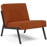 Innovation Living Vikko Oranje Corduroy Loungestoel