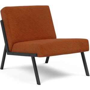 Innovation Living Vikko Oranje Corduroy Loungestoel