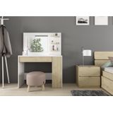 Rocky Vanity Glamour Kaptafel Eiken / Wit