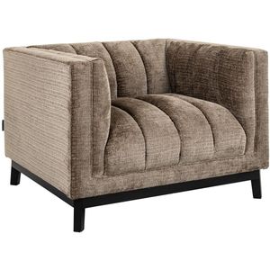 Richmond Interiors Beaudy Steengrijs Chenille Fauteuil