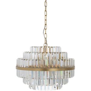 Richmond Interiors Desire Geborsteld Goud Hanglamp Medium