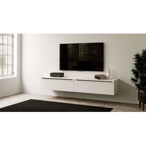 Artego Design Alpine Wit 160 cm TV Wandmeubel