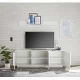 Benvenuto Design Jupiter TV-meubel 3 Deurs Wit Hoogglans