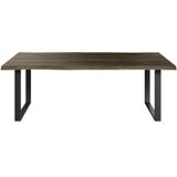 Caso Furniture Eydis Gerookt Eiken Eettafel 200 cm