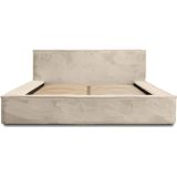Trae Mobler Ajsza 180 x 200 cm Gestoffeerd Bed Beige