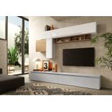 Benvenuto Design Infinity 2.0 HG Wit / Kadiz / Gesso TV Meubel Set 17