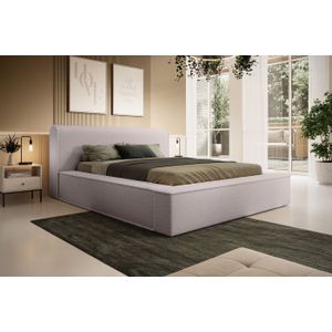 Trae Mobler Fatima 180 x 200 cm Gestoffeerd Bed Taupe