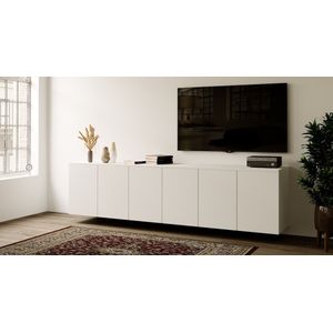 Artego Design Alpine Wit 270 cm Zwevend Dressoir