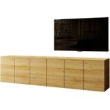 Artego Design Trendy 300 cm Zwevend Dressoir Eiken