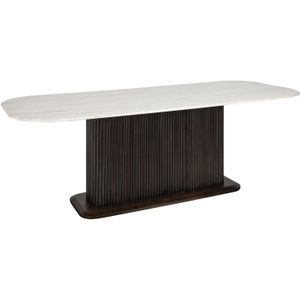 Richmond Interiors Mayfield Marmer Eettafel Ovaal 230 cm