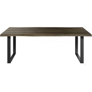 Caso Furniture Eydis Gerookt Eiken Eettafel 240 cm