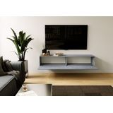 Nova Design Valentino 138 cm Piombo TV Wandmeubel