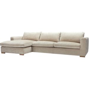 Sits Sophia Chaise Longue + 3-zits Hoekbank Nature