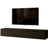 Artego Design Turin Zwart 160 cm TV Wandmeubel