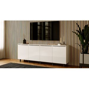 Artego Design Eco Aya 160 cm Dressoir Hoogglans Alpine Wit