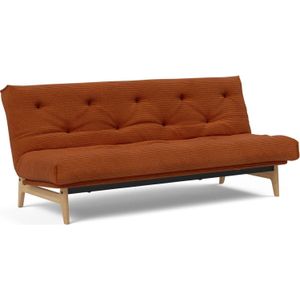 Innovation Living Aslak Slaapbank Corduroy Oranje 120 cm