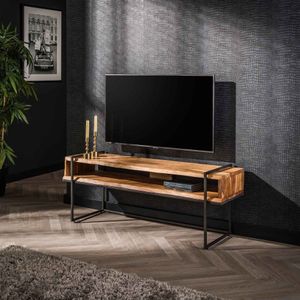 Davidi Design Edge Massief Acacia TV-Meubel Open Vak