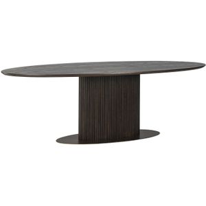 Eettafel Luxor | Eikenhout | Ovaal | Bruin