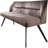 Davidi Design Pull Antraciet Velvet Eetkamerbank