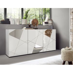 Benvenuto Design Vittoria Dressoir 3-Deurs Wit Hoogglans