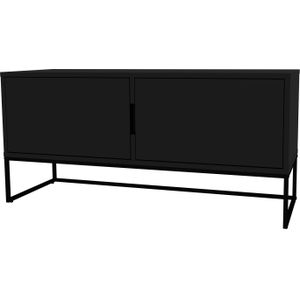 Tenzo Lipp TV meubel 2-Deuren Zwart